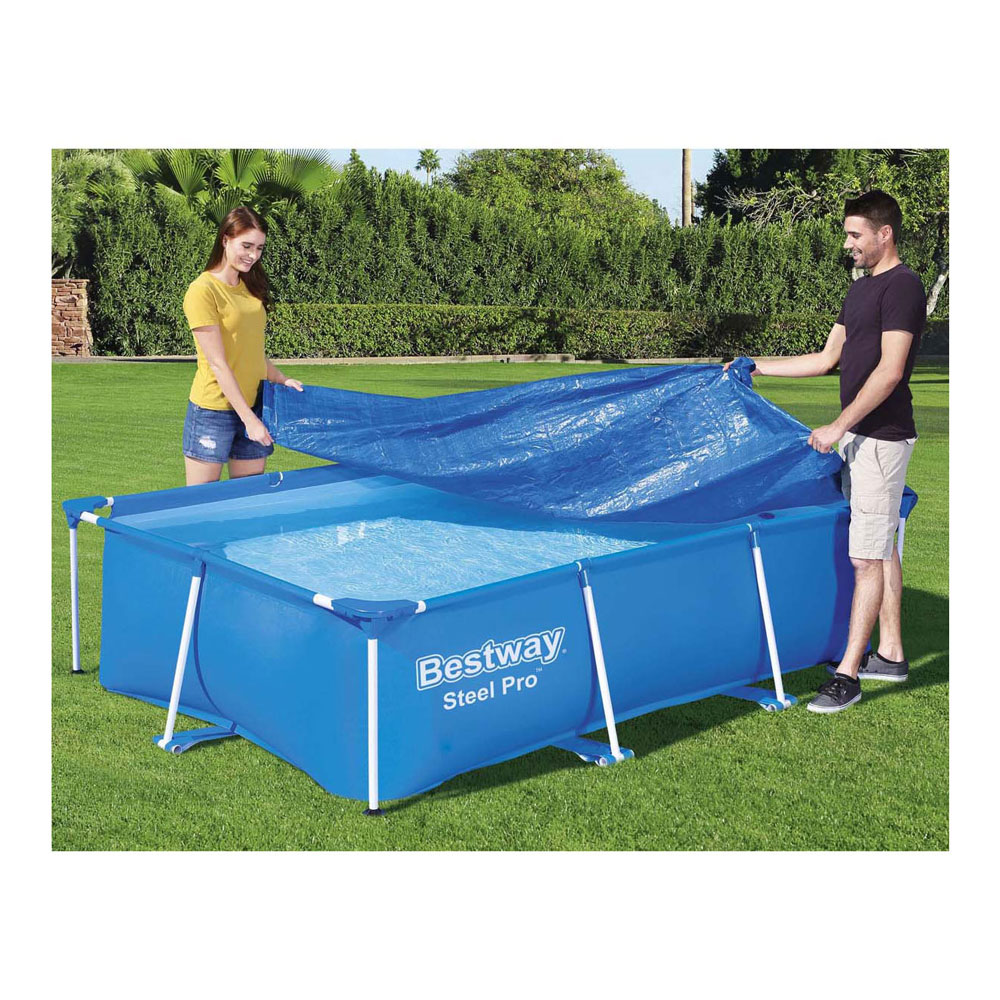 Bestway Afdekzeil Steel Pro Rechthoek, 259cm