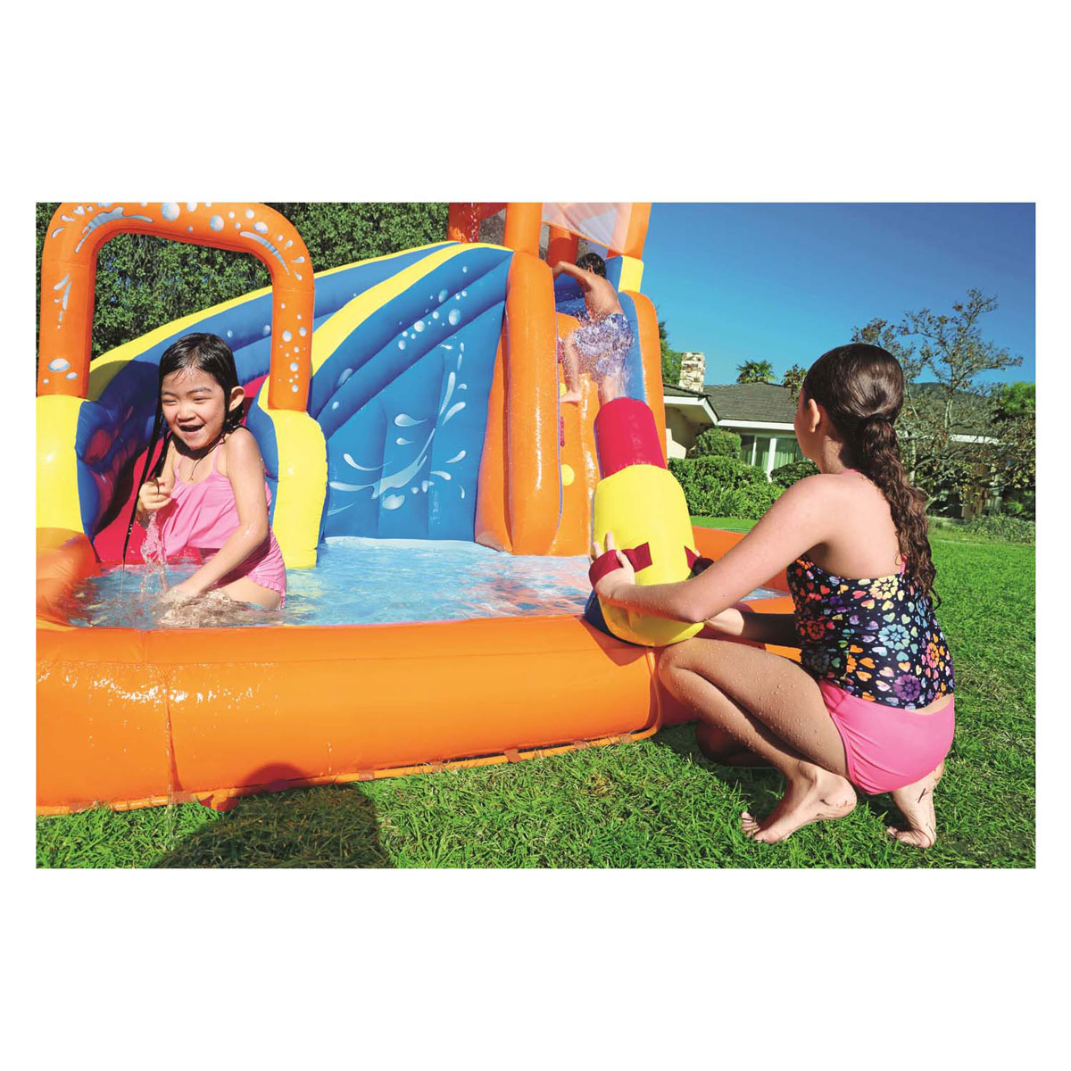 Bestway H2Ogo! Parc aquatique géant Turbo Splash Water Zone