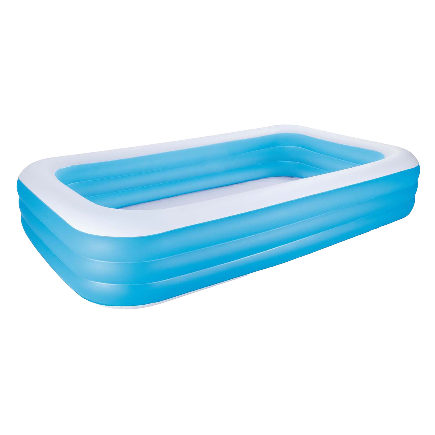 Piscine familiale rectangulaire Bestway Deluxe Bleue 305 cm