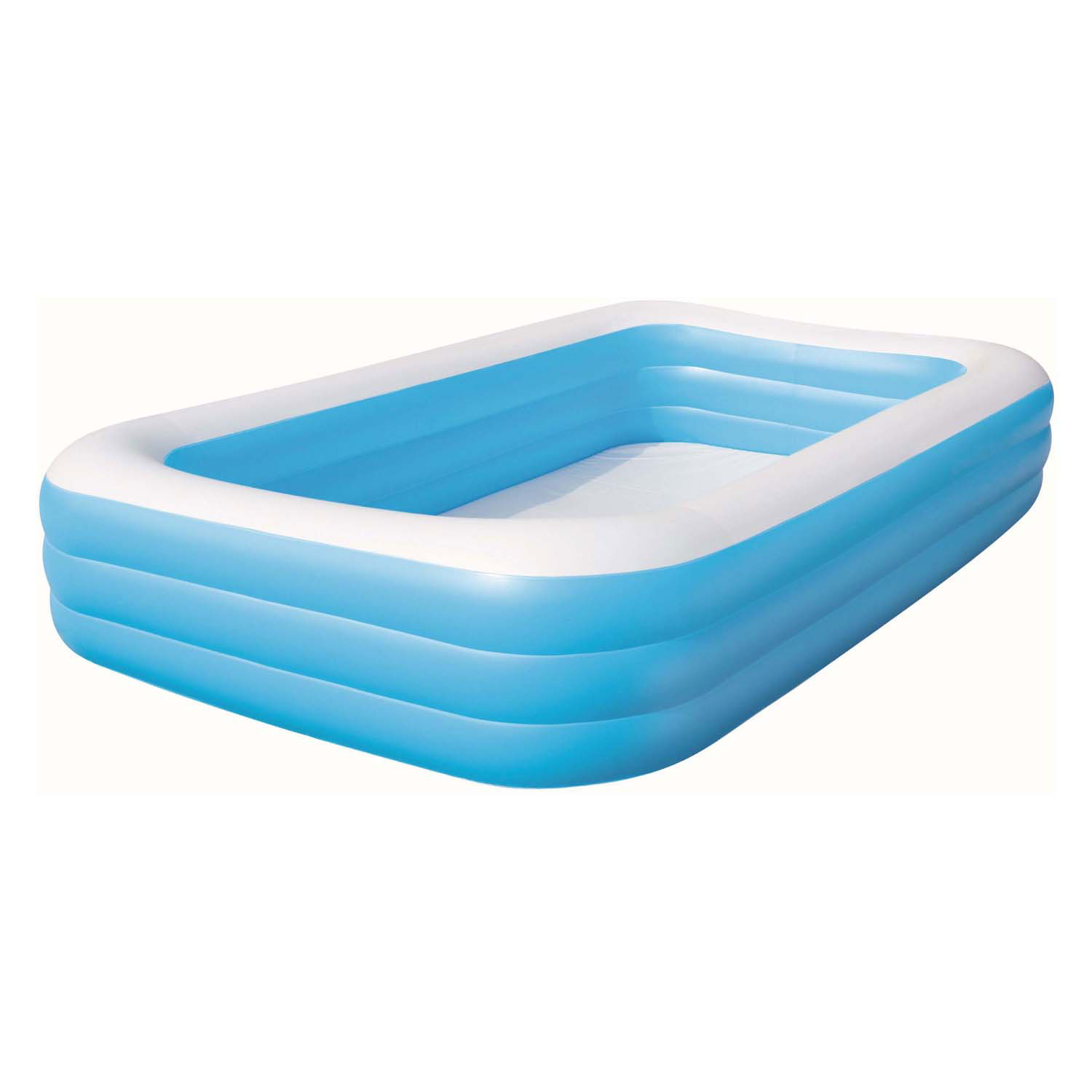 Piscine familiale rectangulaire Bestway Deluxe Bleue 305 cm