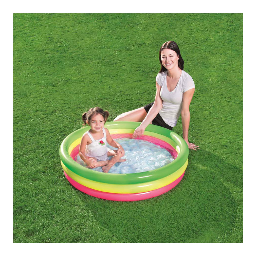 Bestway Kinderbad Rond Kleuren, 102cm