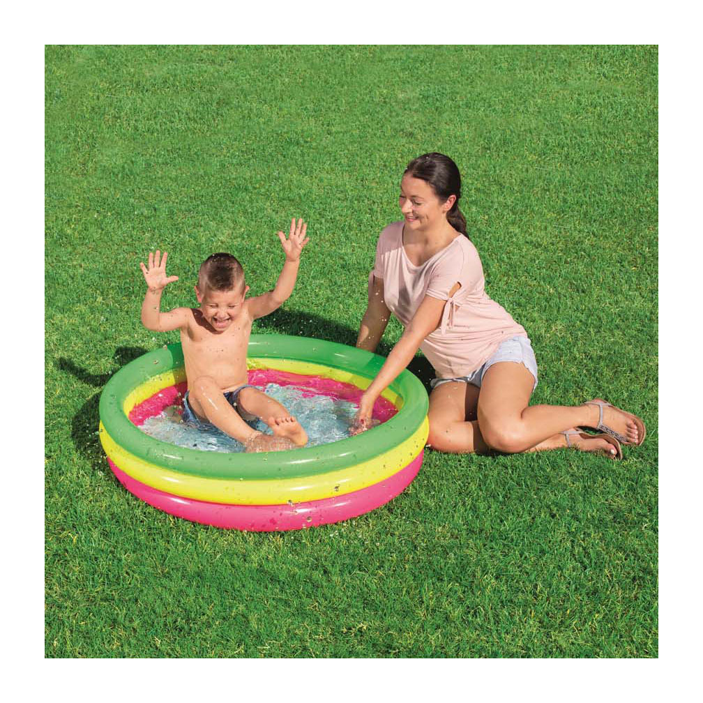 Bestway Kinderbad Rond Kleuren, 102cm