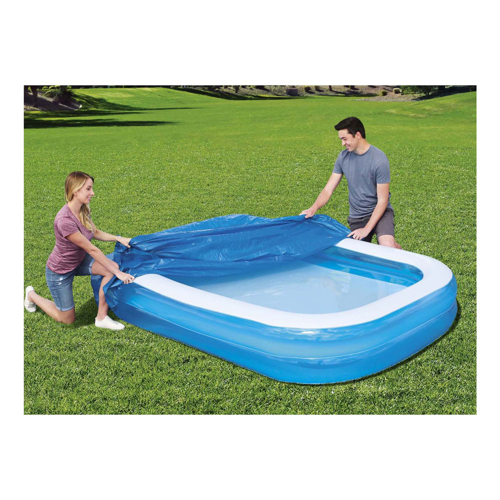 Couverture rectangulaire pour piscine familiale Bestway , 262 cm