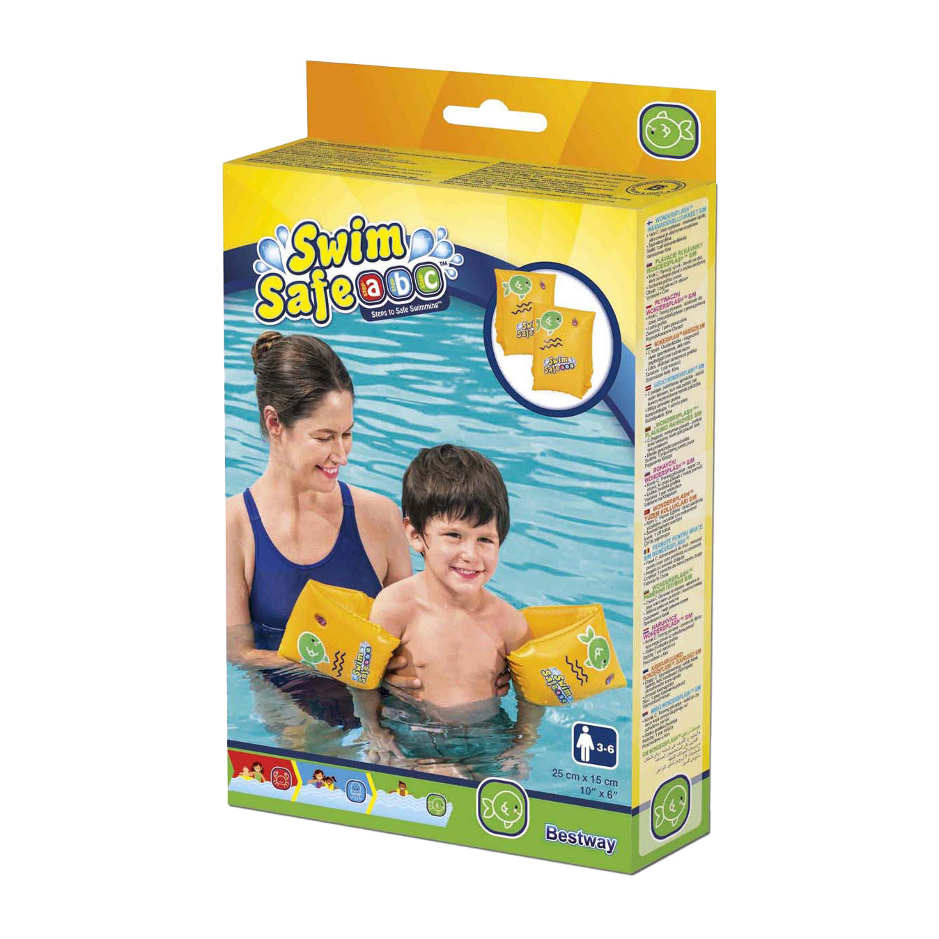 Bestway Zwembandjes Wondersplash S/M, 3-6 jaar