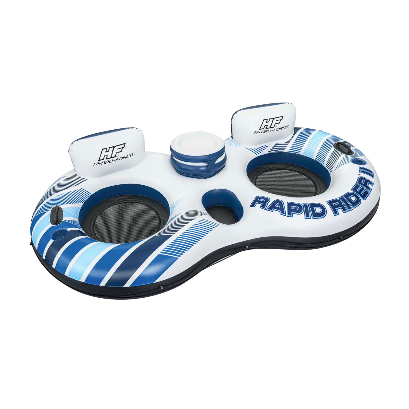 Hydro Force Rapid Rider Doppel-Tube Schwimmring, 240cm