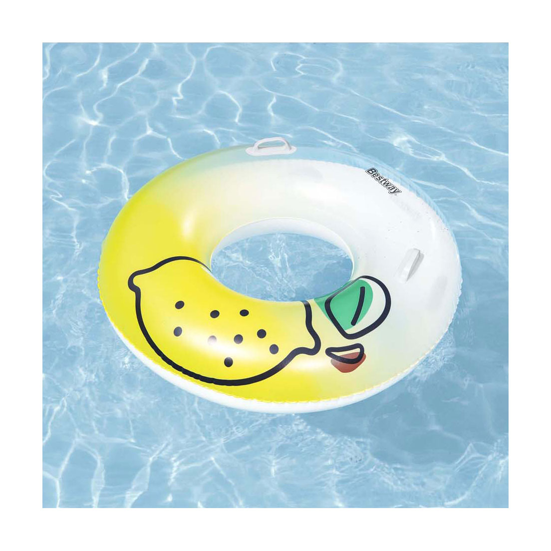 Bouée de natation Bestway au citron fraîchement pressé, 99 cm