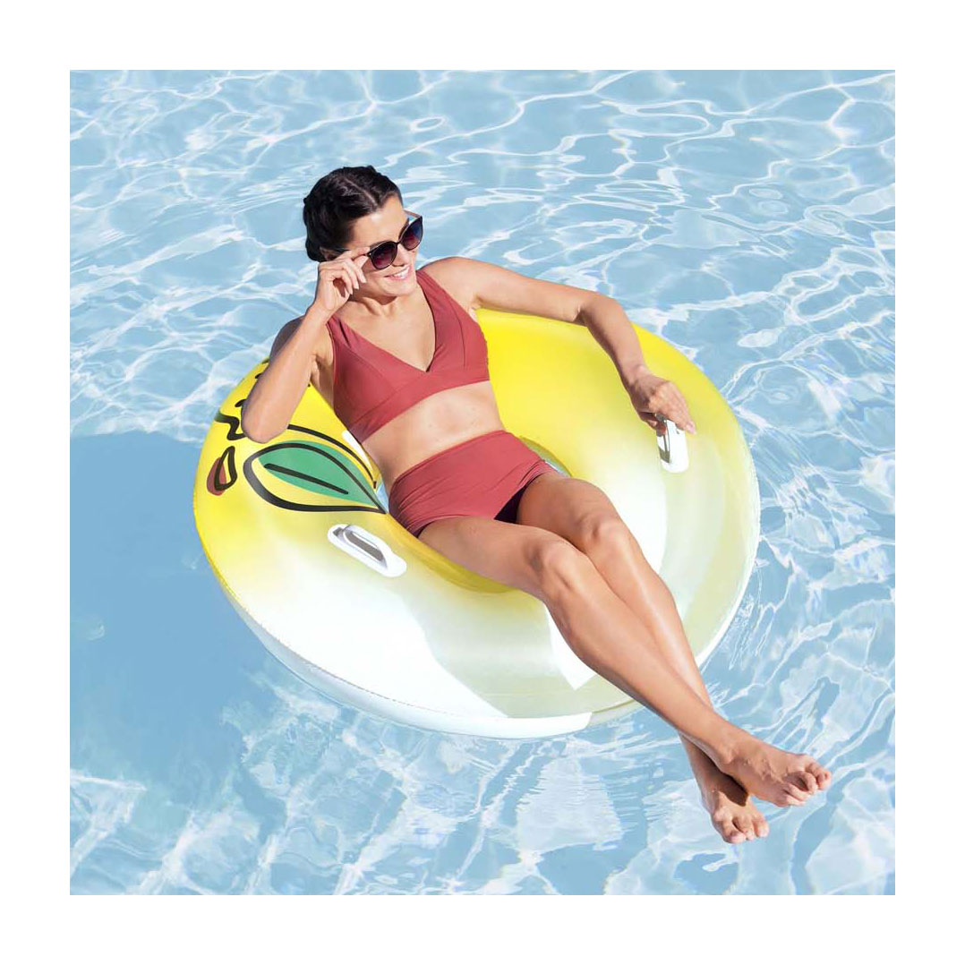 Bouée de natation Bestway au citron fraîchement pressé, 99 cm