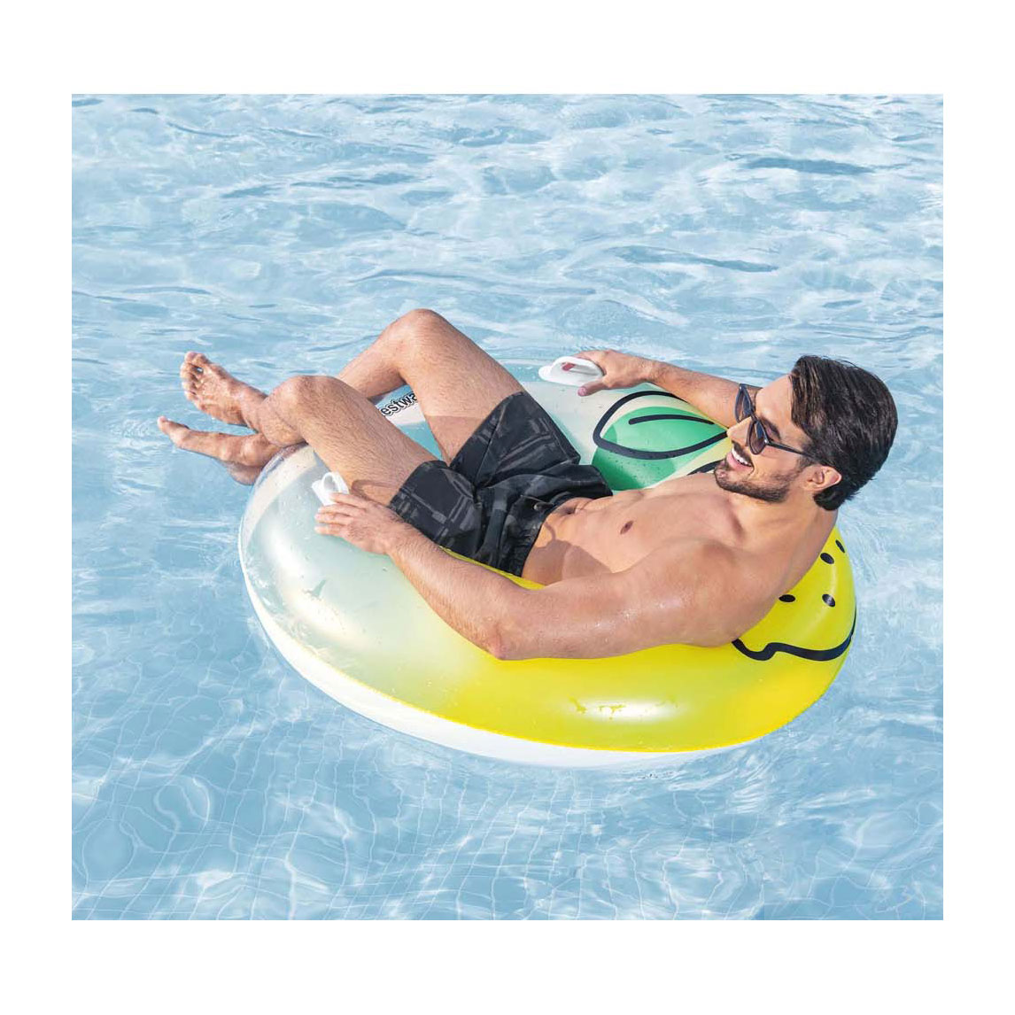 Bouée de natation Bestway au citron fraîchement pressé, 99 cm