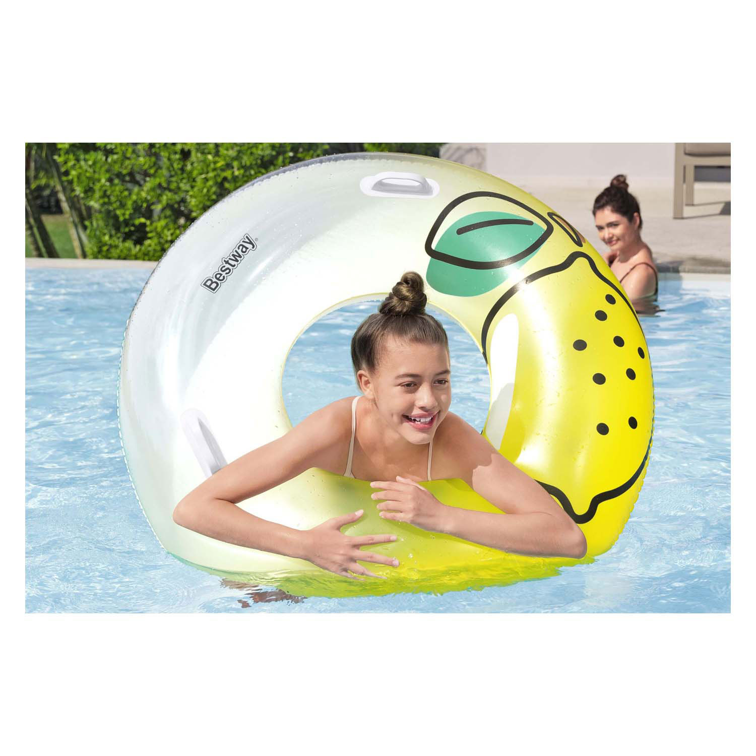 Bouée de natation Bestway au citron fraîchement pressé, 99 cm