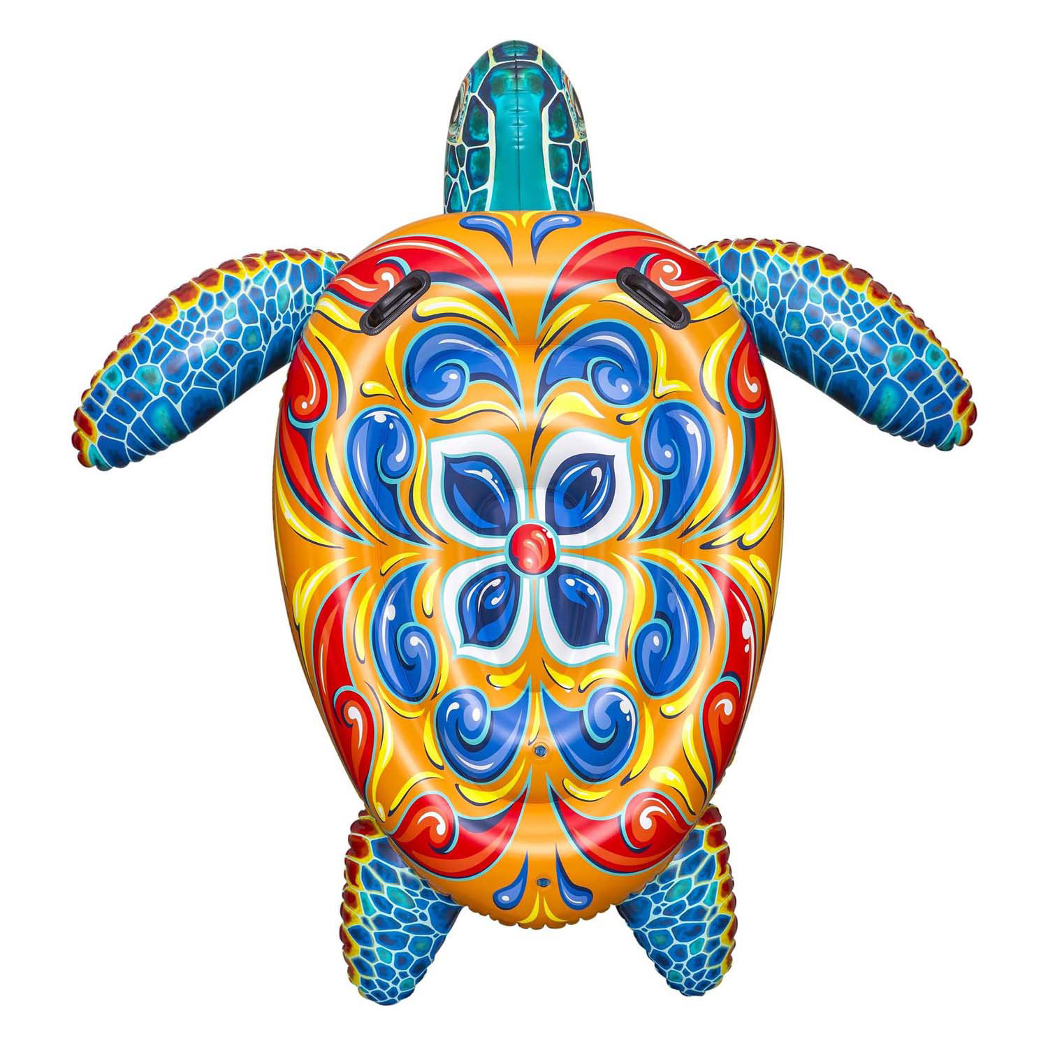 Bestway Rider Mediteraans Opblaas Schildpad, 186cm