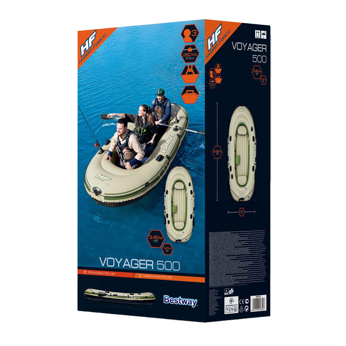 Bateau gonflable Hydro Force Voyager 500