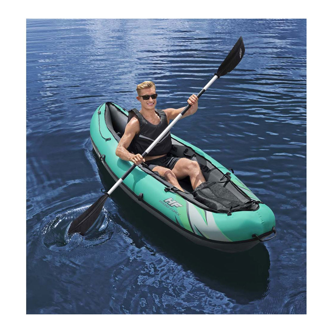 Ensemble de kayak gonflable Hydro Force Ventura Elite X1