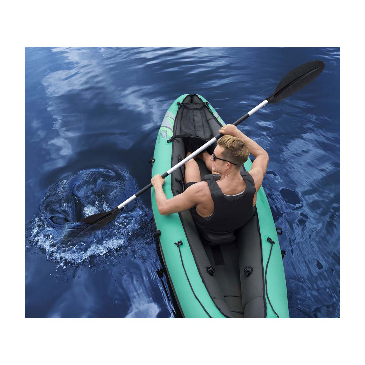 Ensemble de kayak gonflable Hydro Force Ventura Elite X1