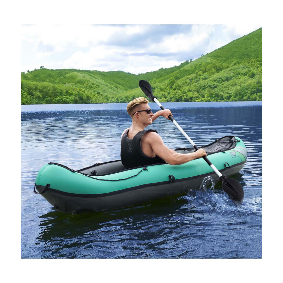 Ensemble de kayak gonflable Hydro Force Ventura Elite X1