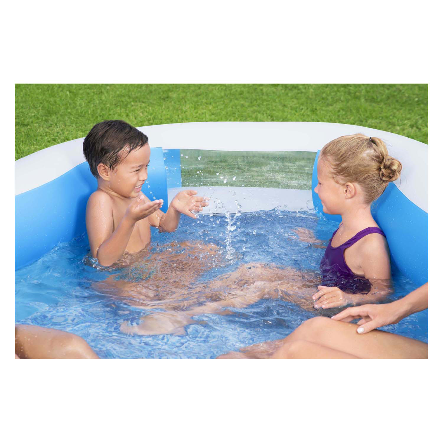 Bestway Familiebad Plusvorm Splashview, 270cm