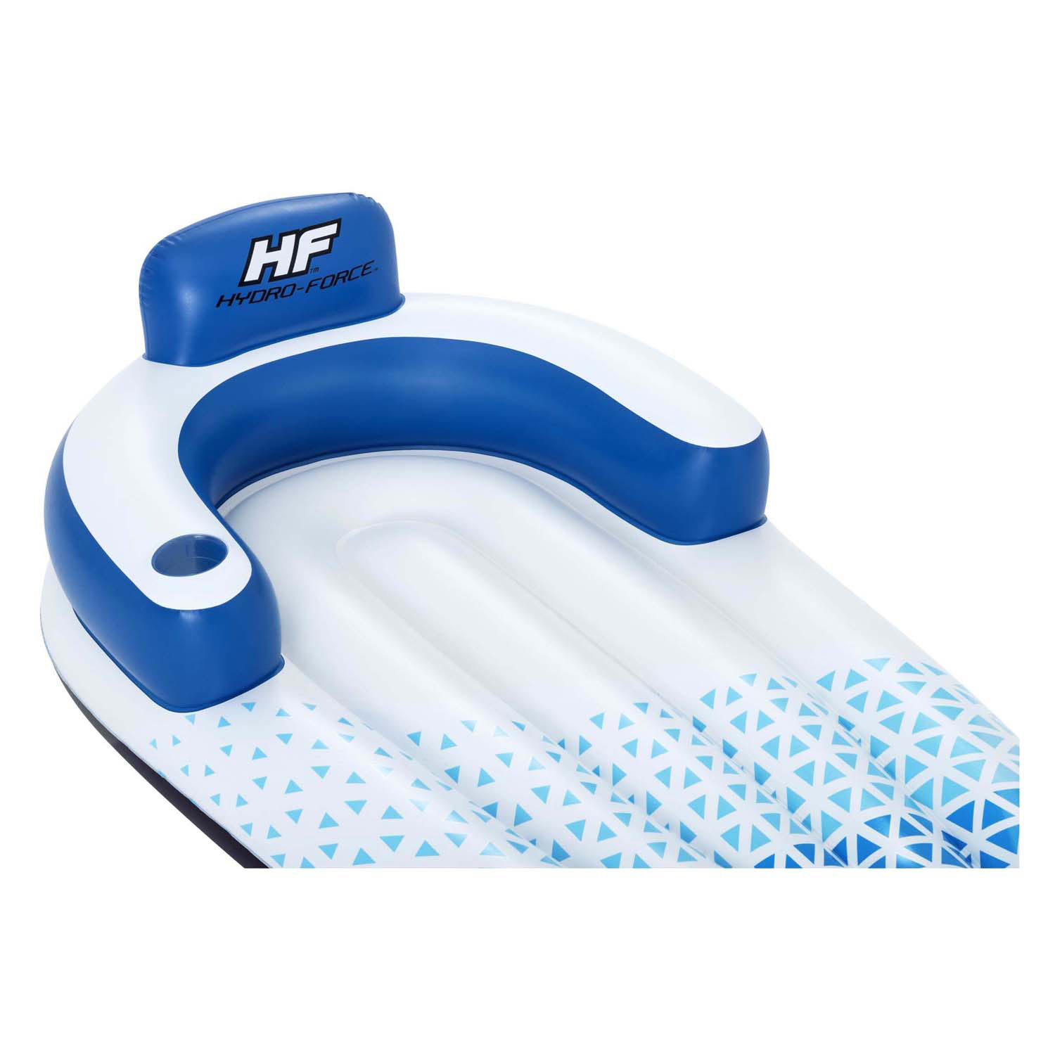 Hydro Force Indigo Wave Lounge Single Luchtbed, 183cm