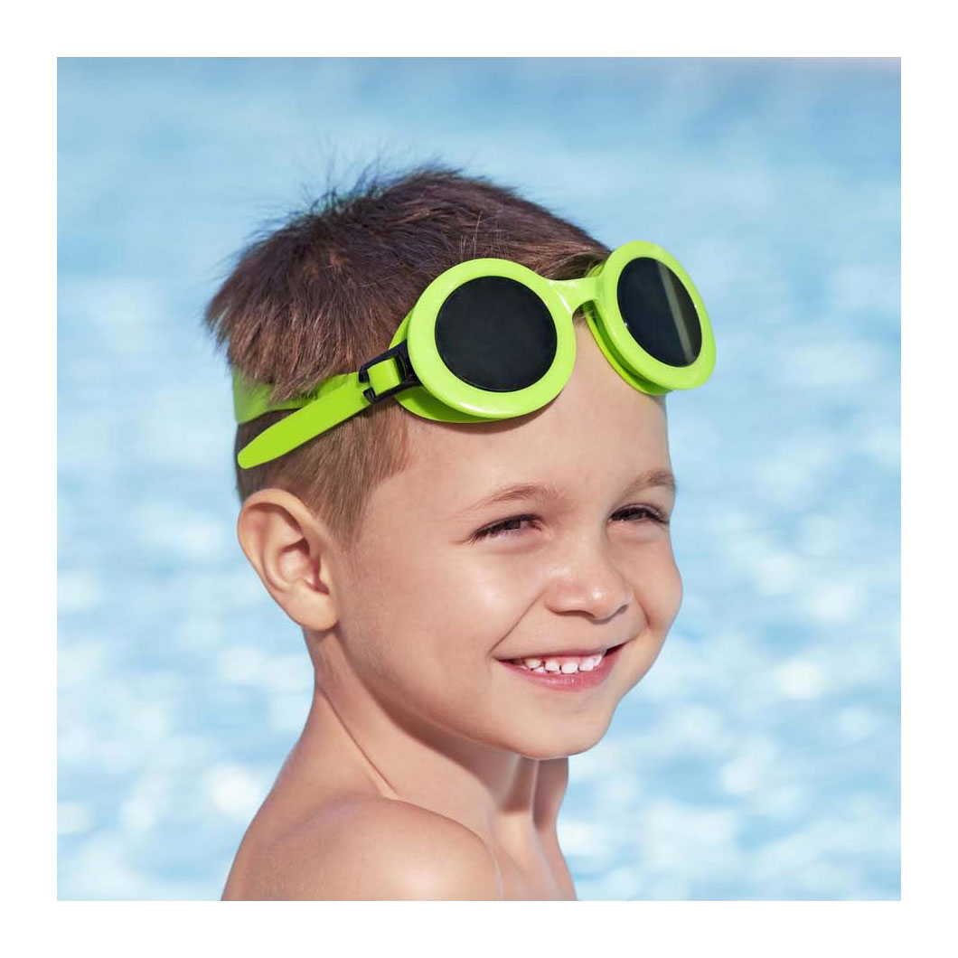 Lunettes de plongée Bestway Aquashades Vert, 3 ans et +