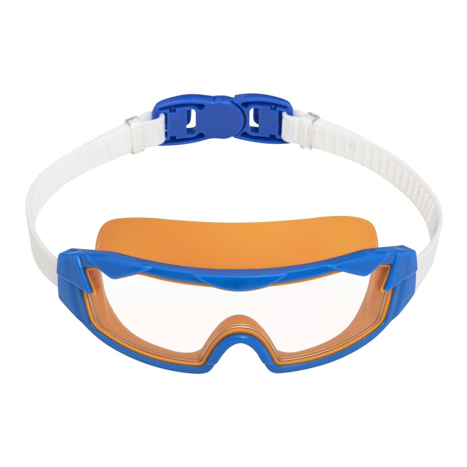 Masque de plongée Bestway Tidal Surge Bleu Orange, 7 ans