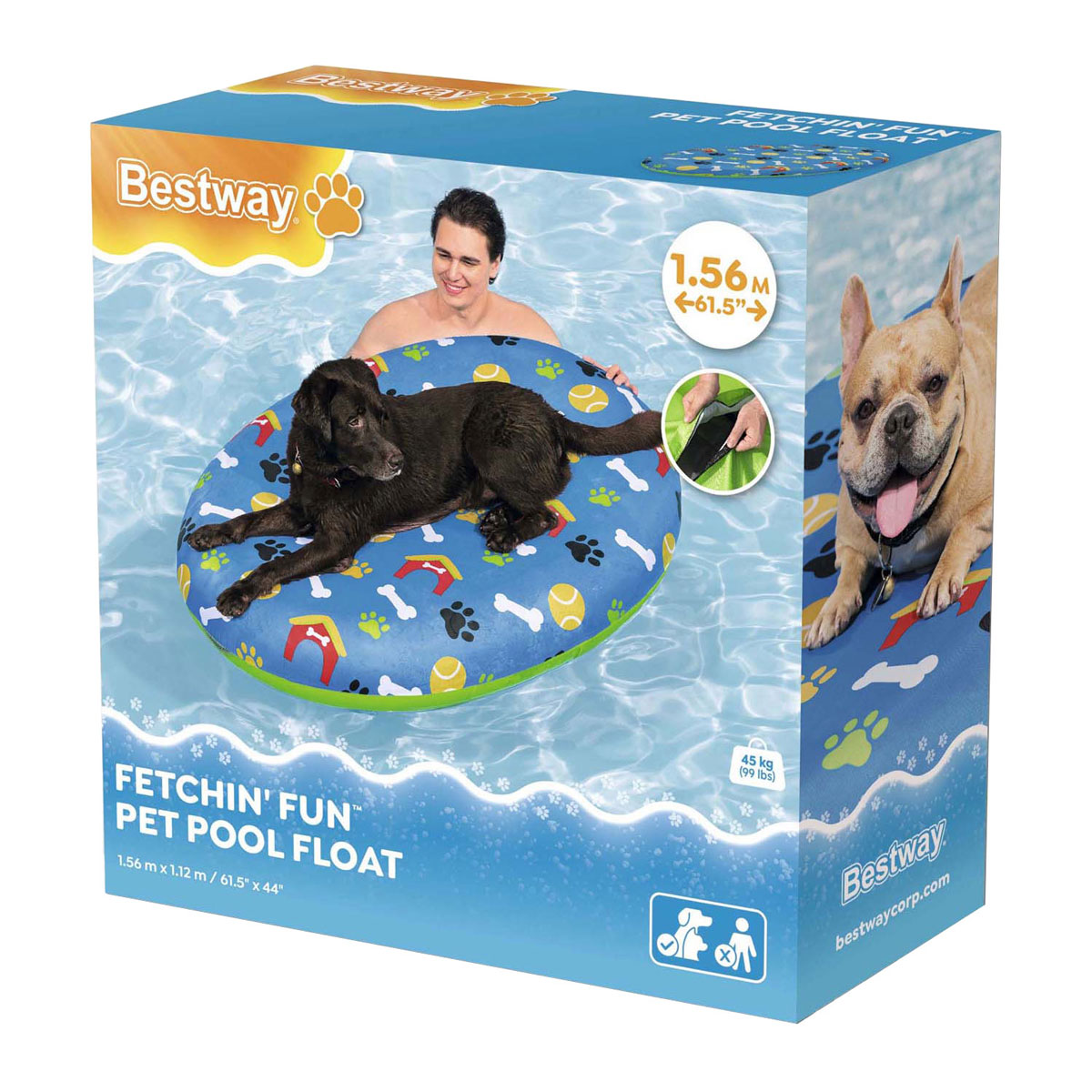 Matelas gonflable pour animaux de compagnie Fetchin' Fun de Bestway