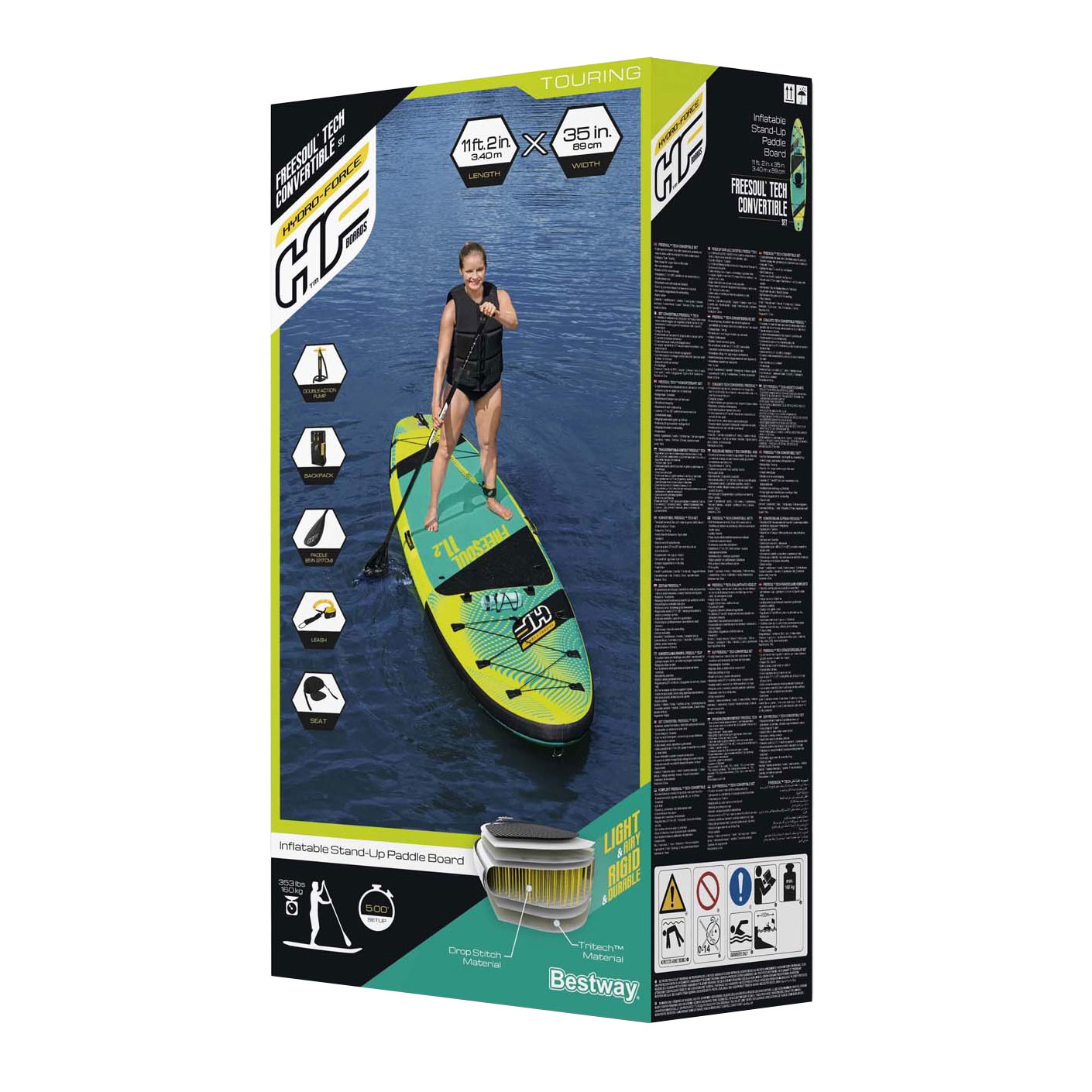 Ensemble de planches interchangeables Hydro Force Sup Freesoul Tech