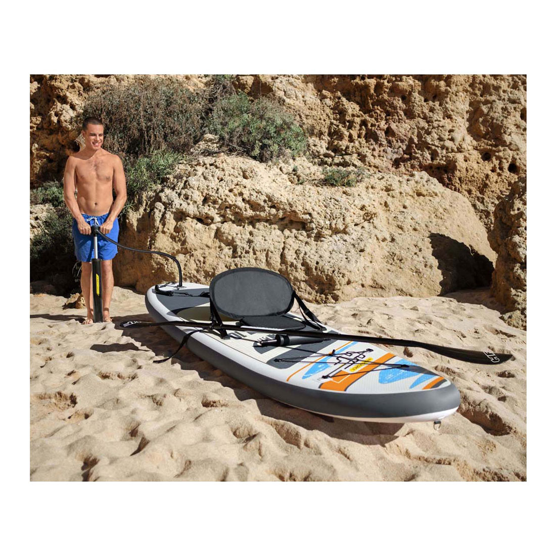 Hydro Force Sup Board White Cap Verwisselbare Set