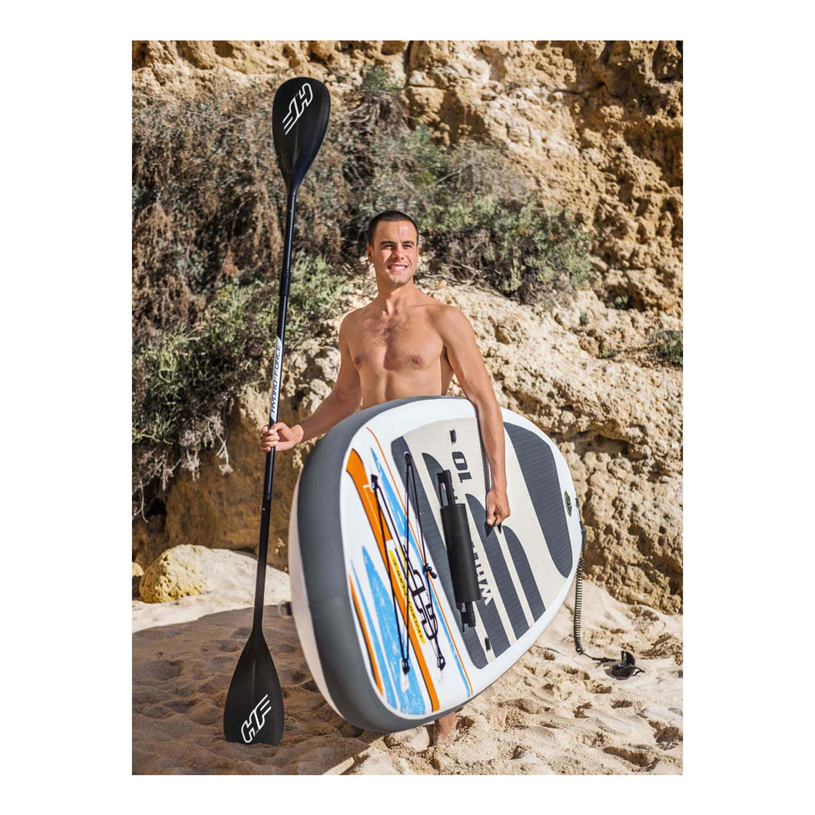 Ensemble de capuchons interchangeables Hydro Force Sup Board White