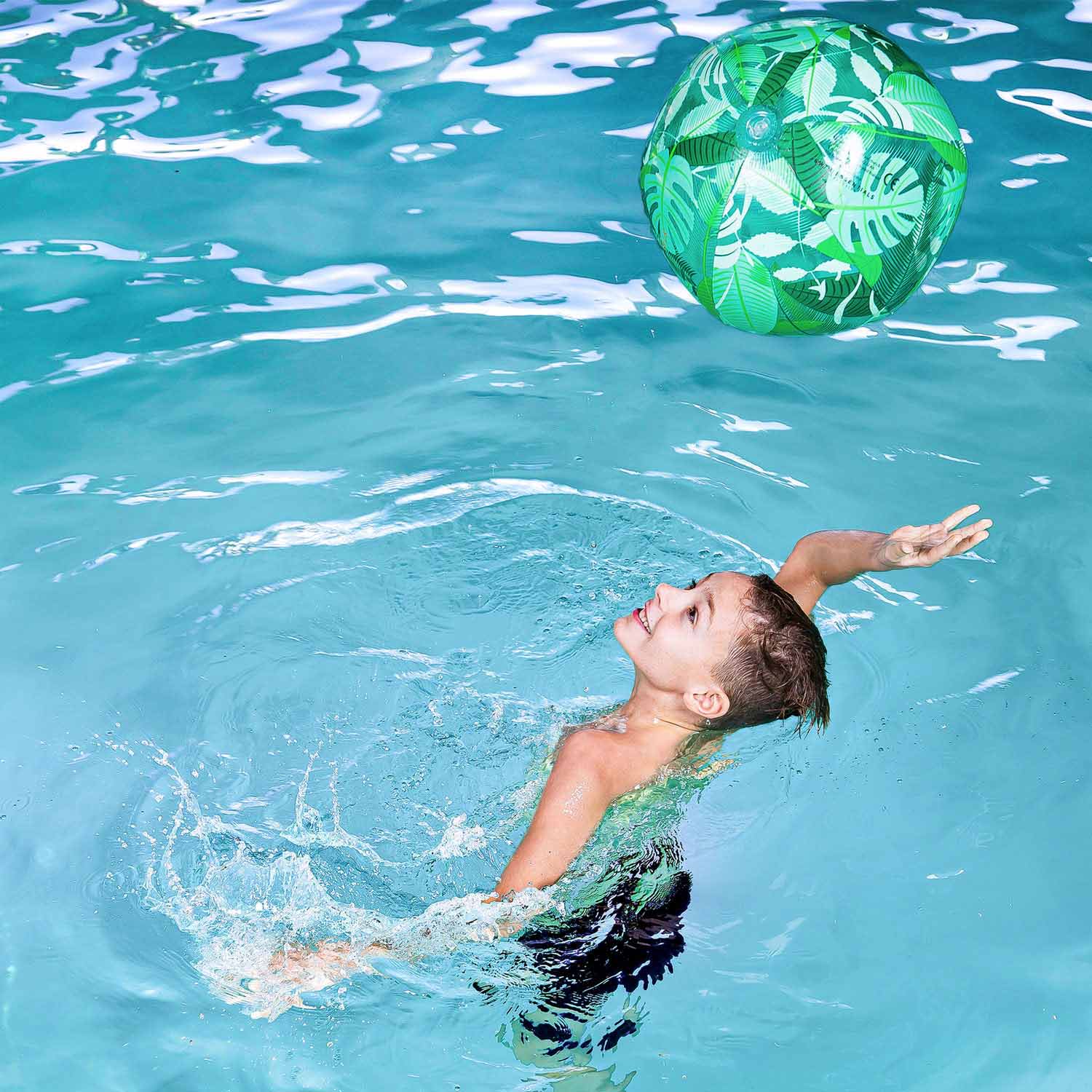 Ballon de plage Swim Essentials Tropical, 51 cm