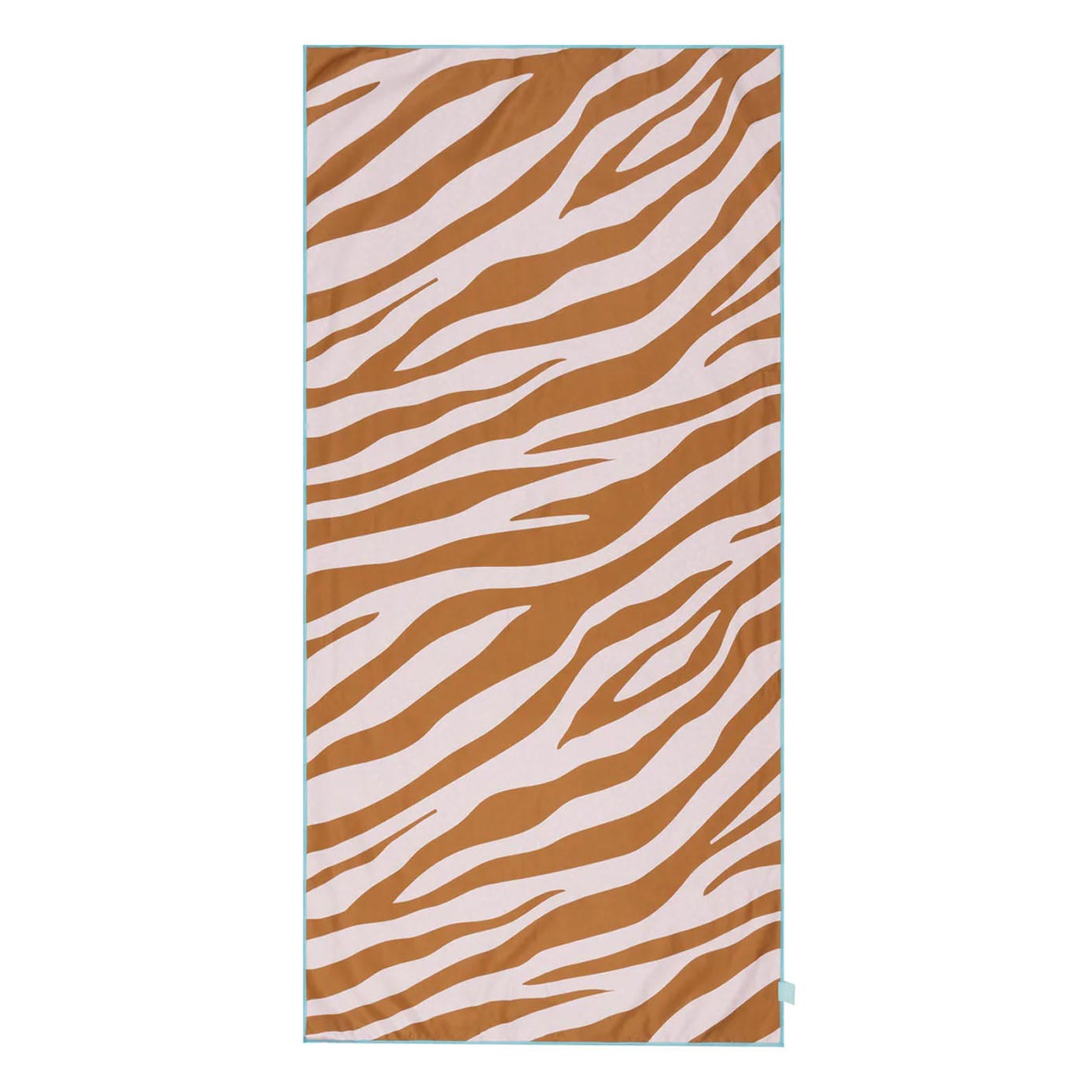 Swim Essentials Microvezel Strandlaken Oranje Zebra, 135x65cm