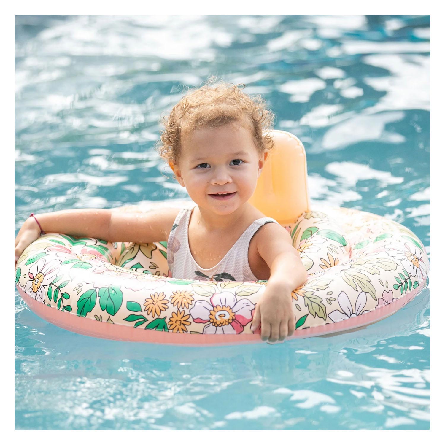 Swim Essentials Flotteur pour bébé Fleurs