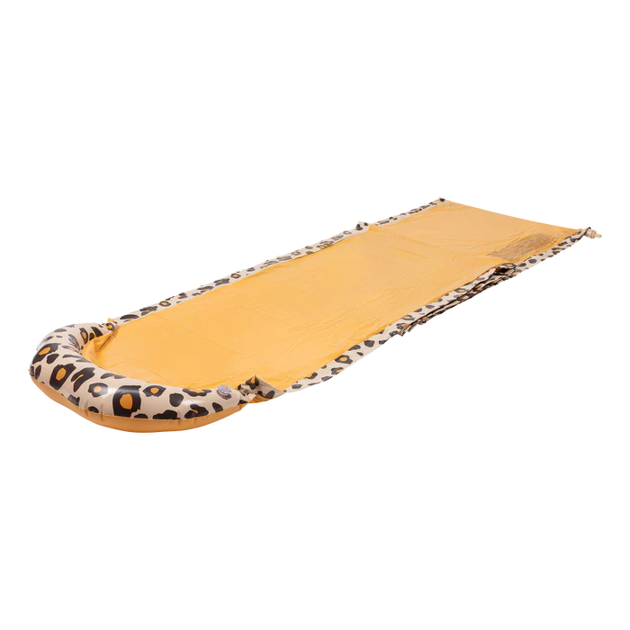 Toboggan aquatique gonflable Swim Essentials, imprimé léopard beige