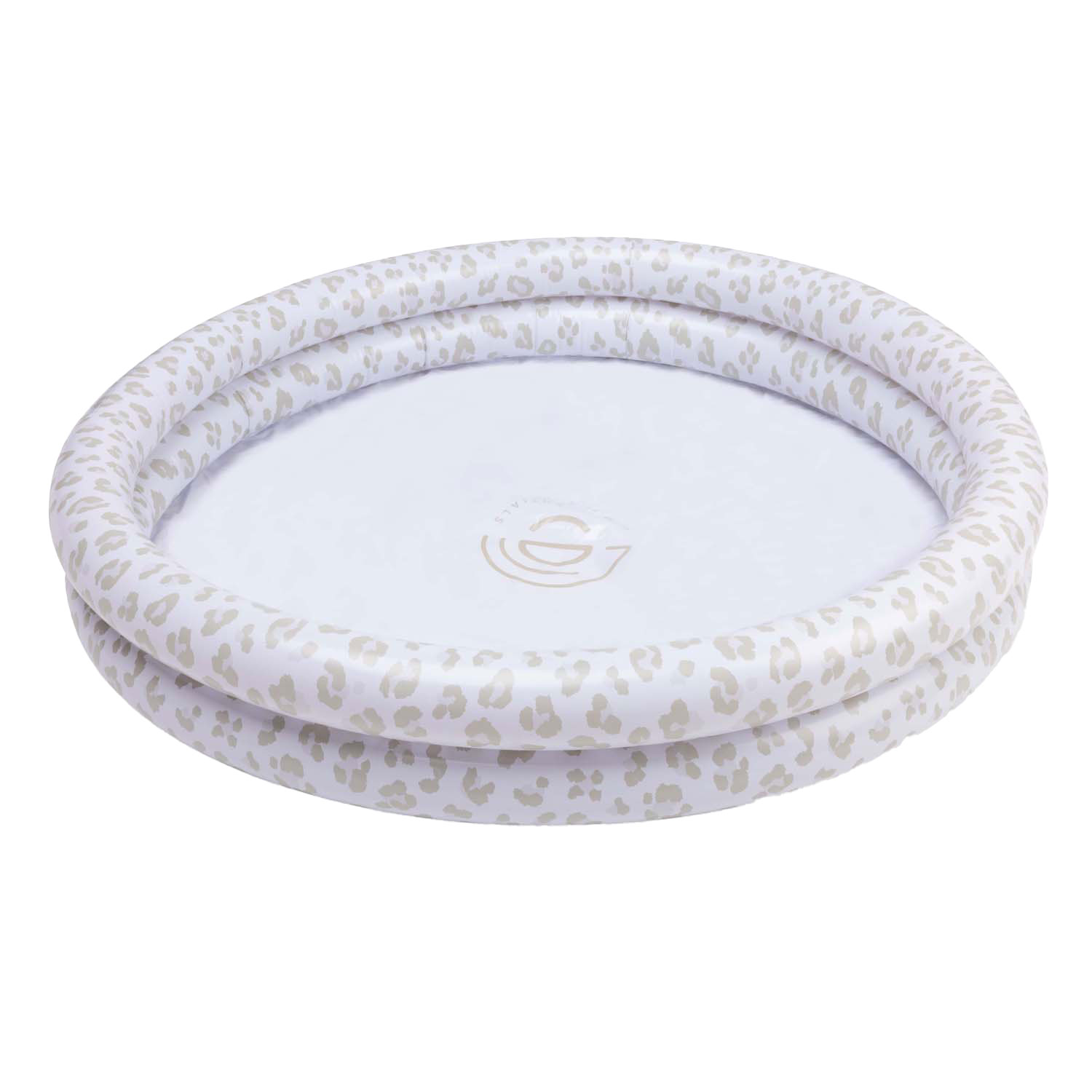 Swim Essentials - Piscine léopard beige, 100 cm