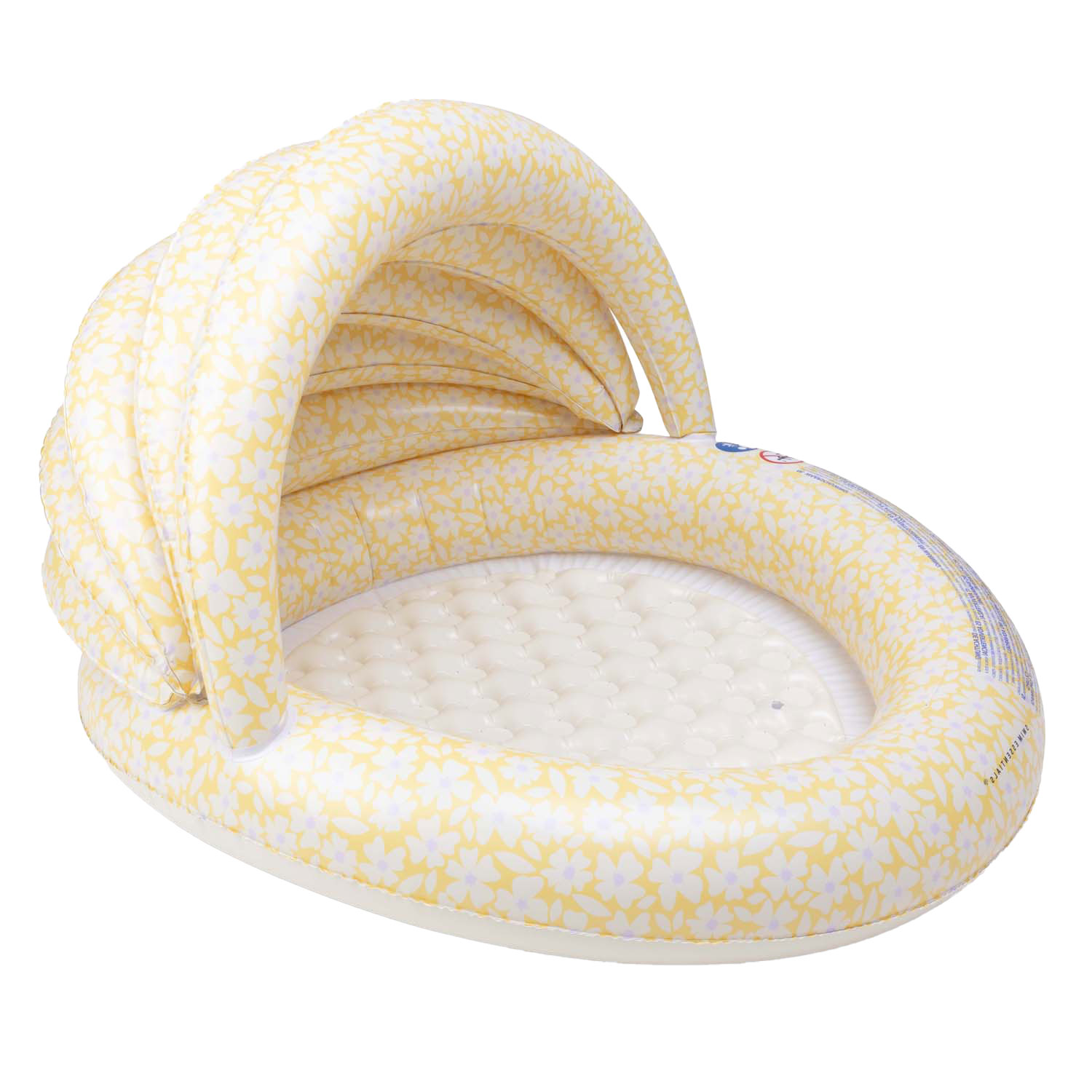 Swim Essentials – Florish Yellow Canopy Kinderpool, 100 cm