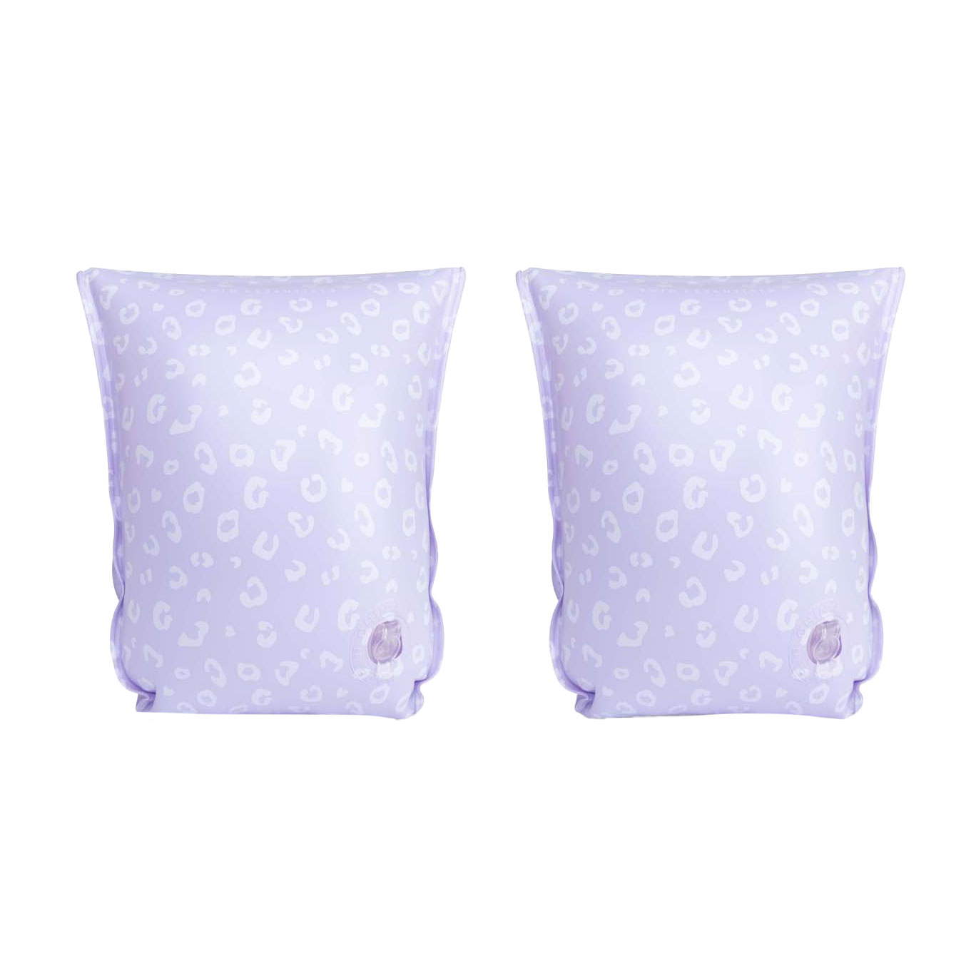 Swim Essentials - Lila Leopard Zwembandjes, 0-2 Jaar