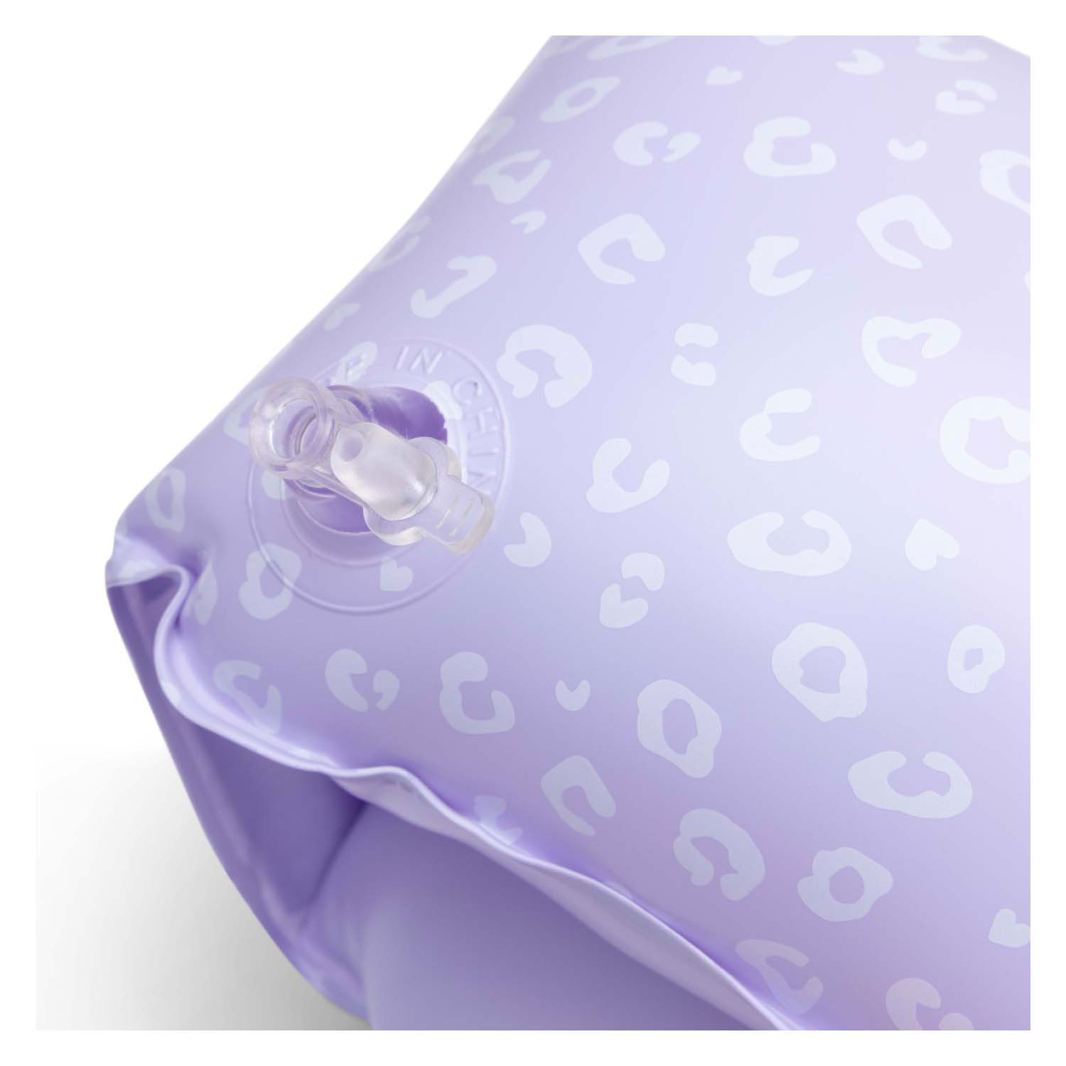 Swim Essentials - Lila Leopard Zwembandjes, 2-6 Jaar