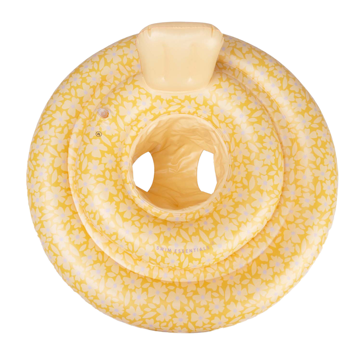 Swim Essentials - Siège de bain Florish Yellow pour bébé, 0-1 an
