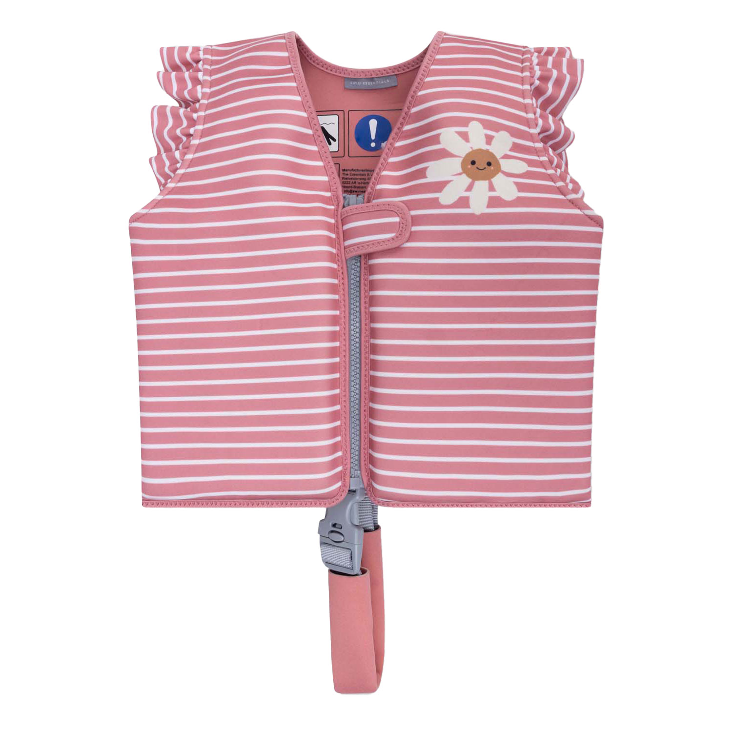 Swim Essentials - Gilet de bain à fleurs de marguerite, 1-2 ans