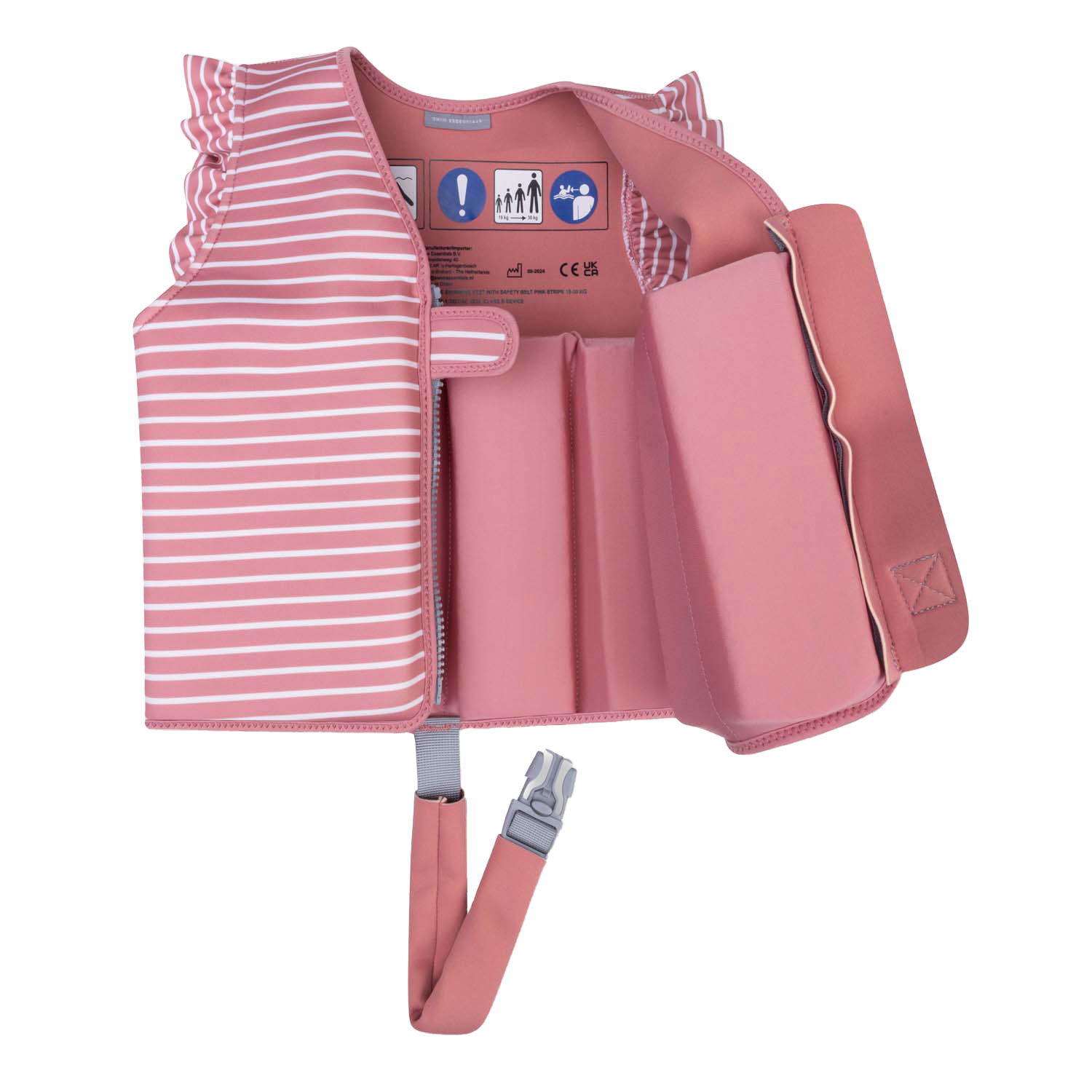 Swim Essentials - Gilet de bain à fleurs de marguerite, 2-3 ans