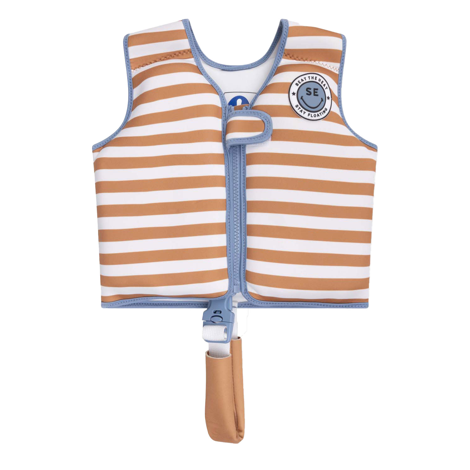 Swim Essentials - Gilet de bain Softlines marron, 3-6 ans