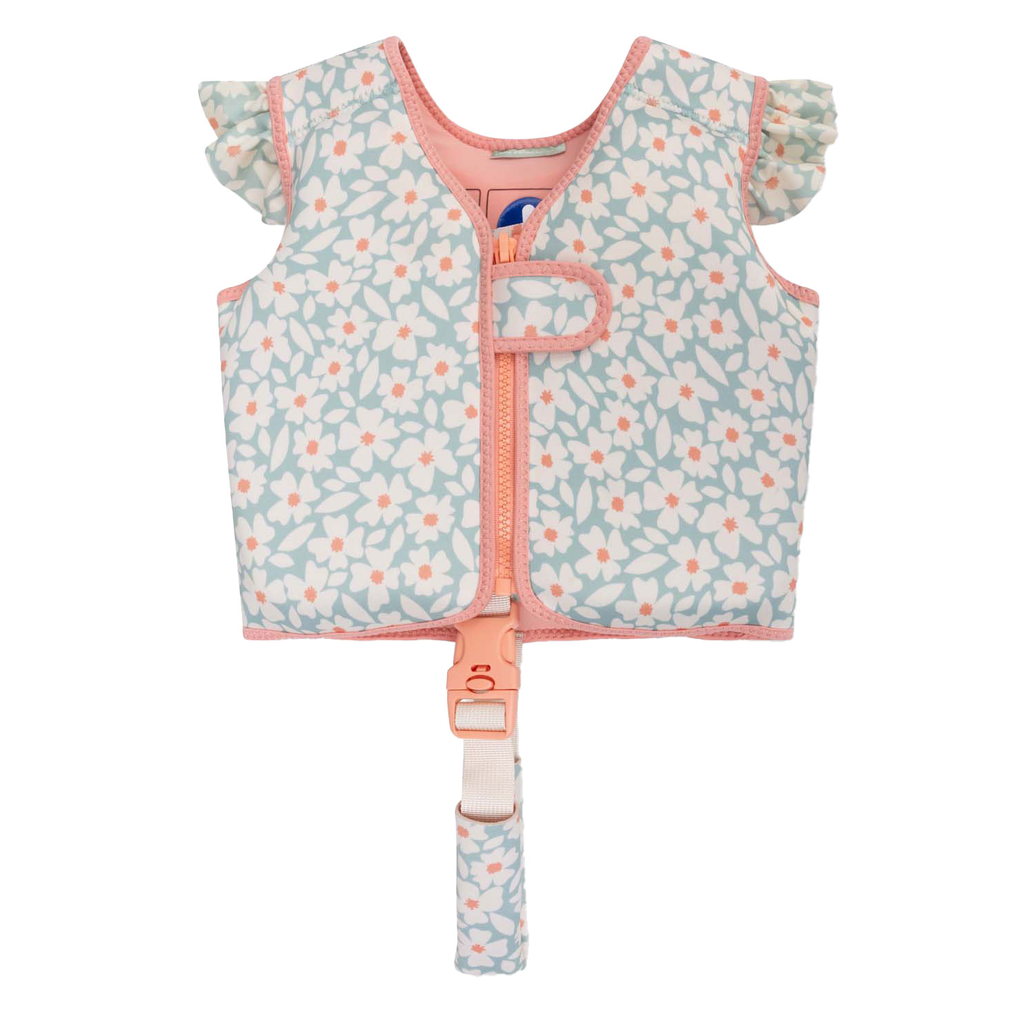 Swim Essentials – Schwimmweste „Florish Green“, 2–3 Jahre