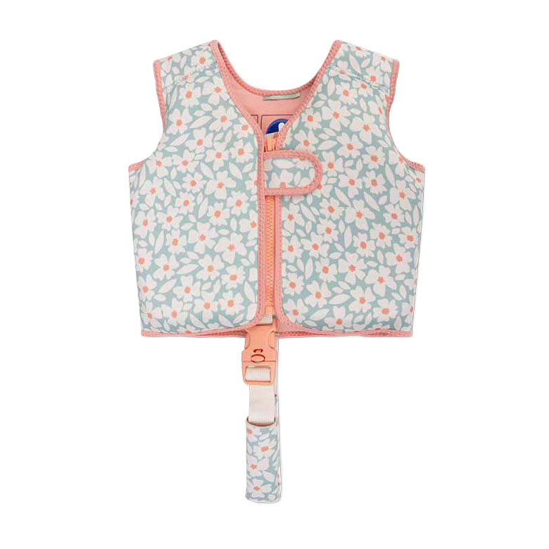 Swim Essentials - Florish Green Zwemvest, 2-3 Jaar
