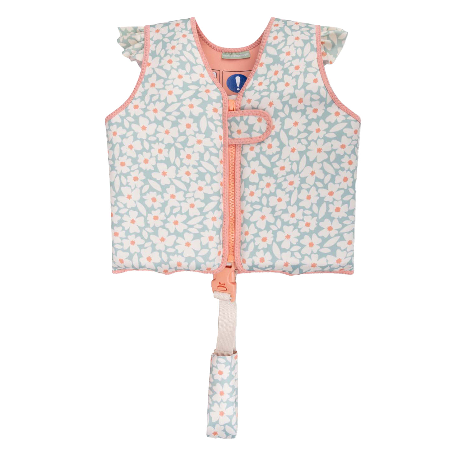 Swim Essentials - Florish Green Zwemvest, 3-6 Jaar