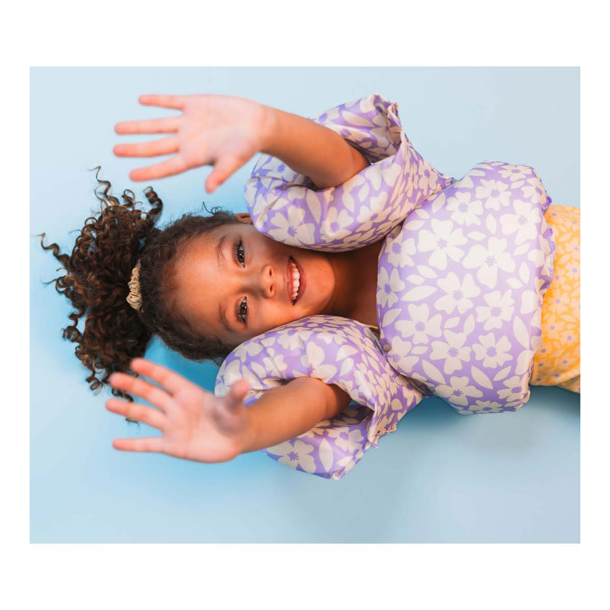 Swim Essentials - Florish Purple Puddle Jumper Zwemvest, 2-6 Jaar