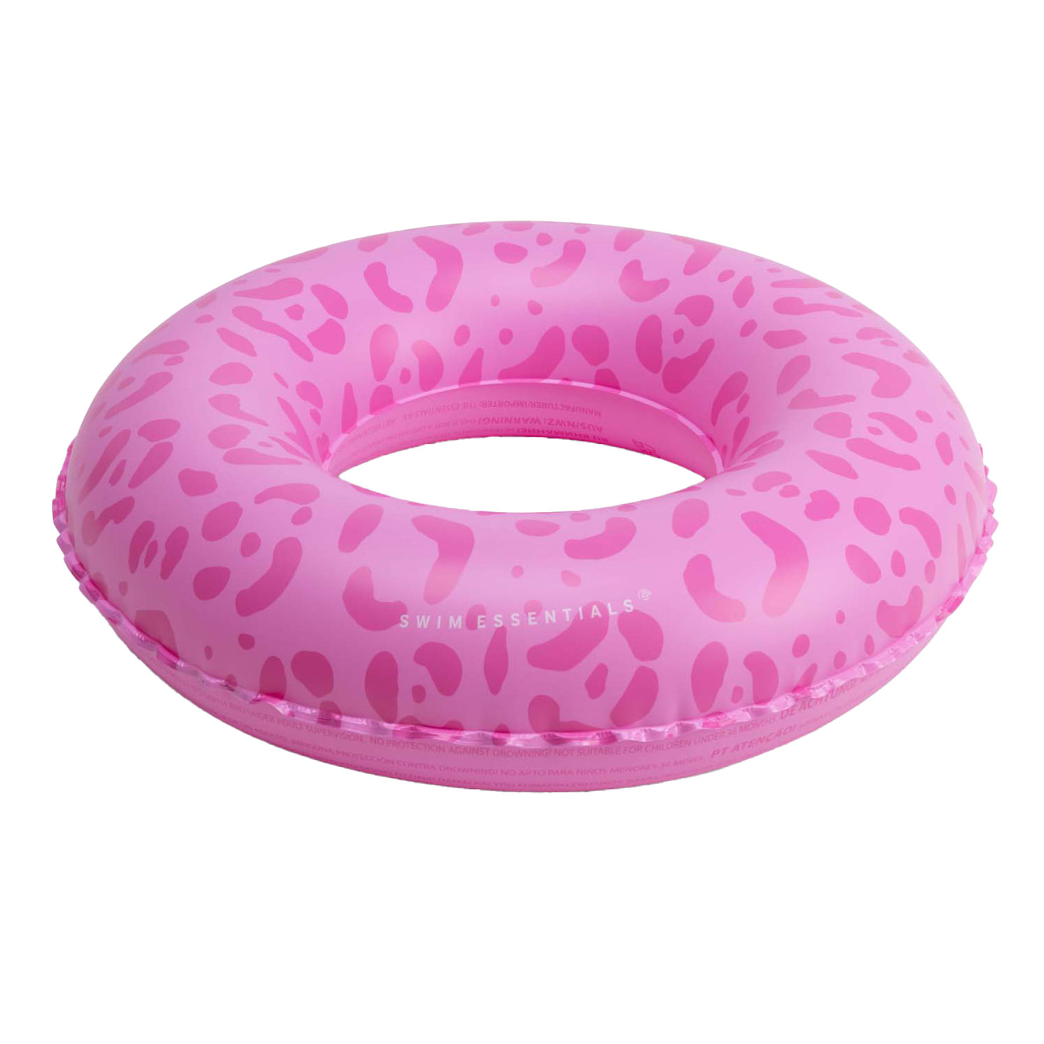 Swim Essentials - Bouée de natation léopard rose, 55 cm