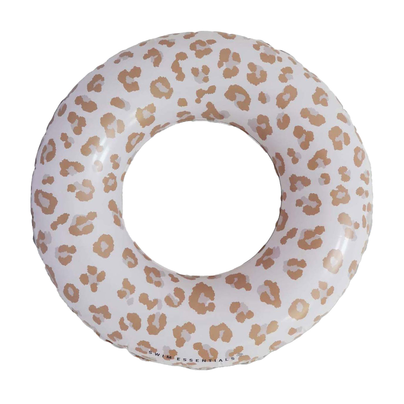Swim Essentials - Bouée de natation léopard beige, 90 cm