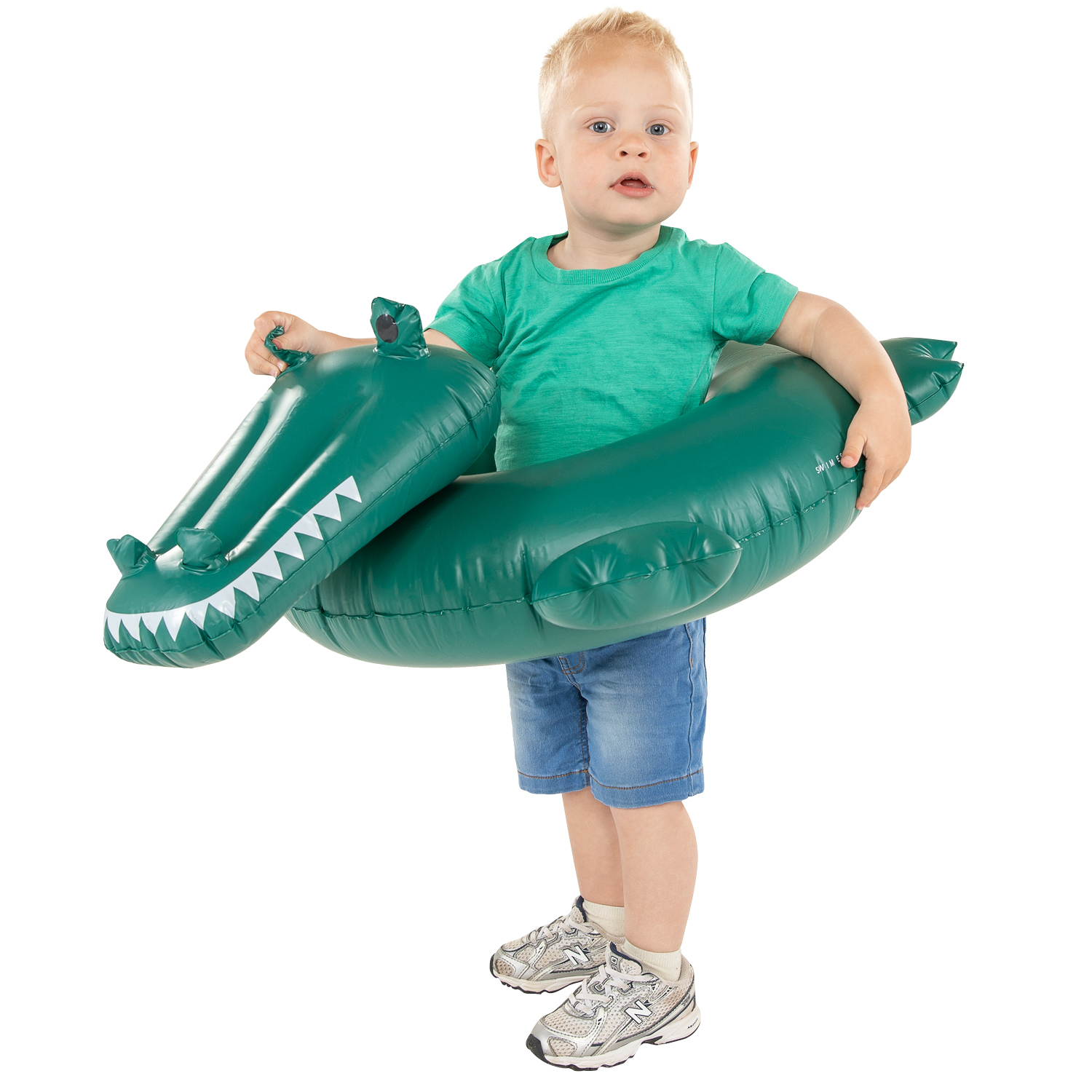 Swim Essentials - Green Crocodile Zwemband, 65cm