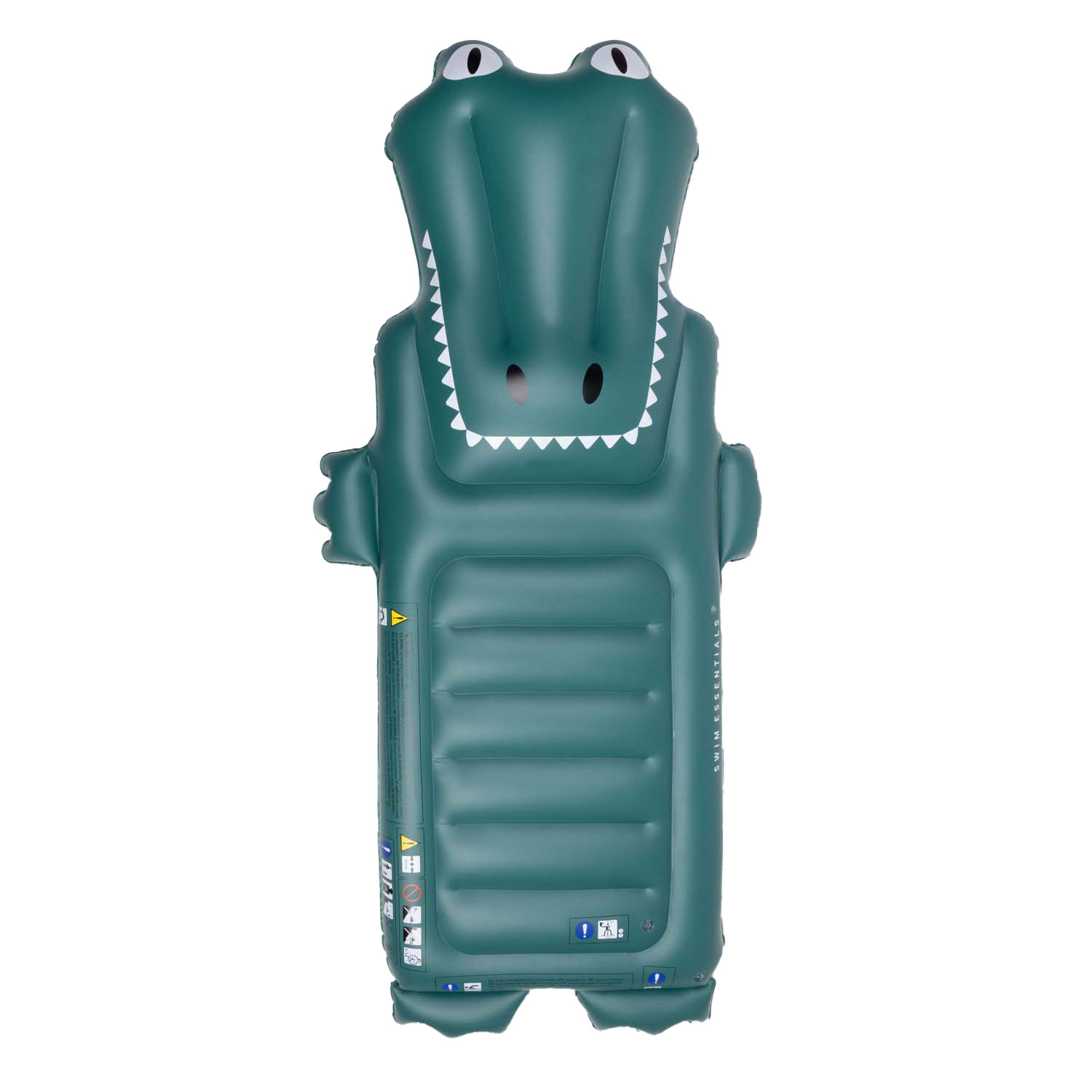 Swim Essentials – Aufblasbare Luftmatratze Dreamscape Crocodile Green, 177 cm