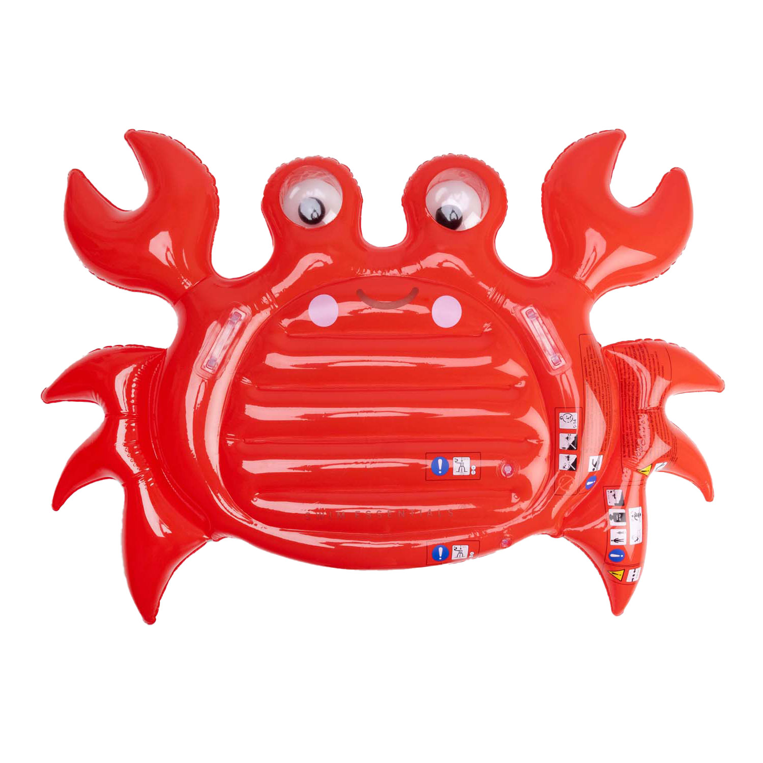 Swim Essentials - Oh Crab Opblaas Luchtbed, 140cm