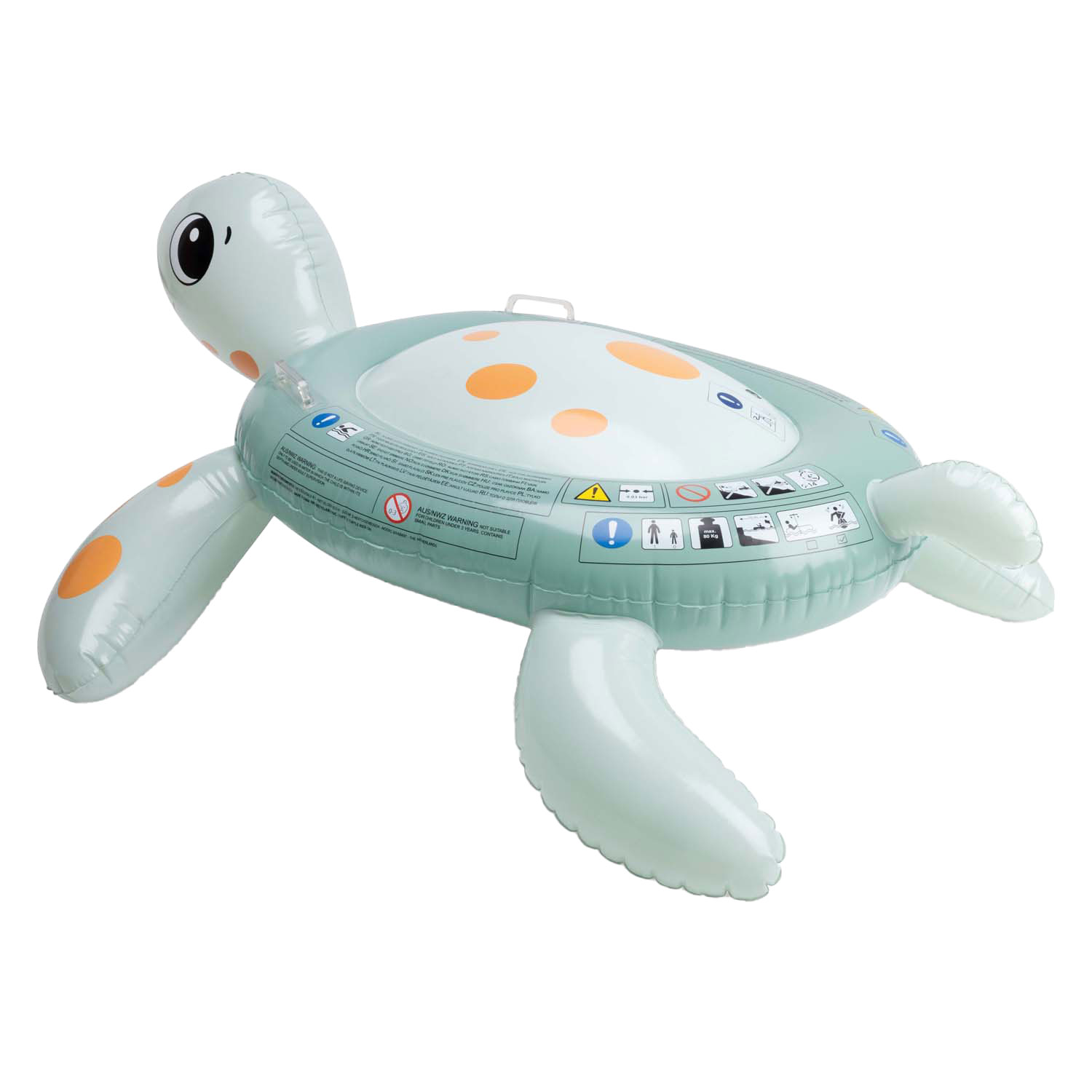 Swim Essentials - Turtle Ride-on Luchtbed, 140cm