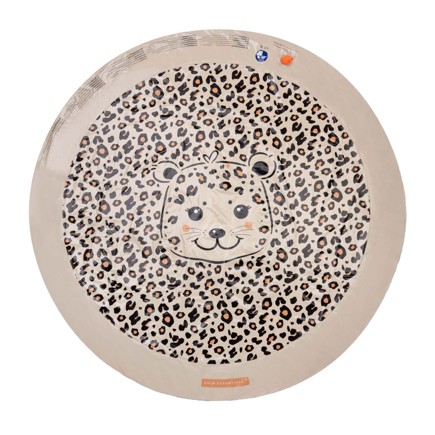 Swim Essentials - Safari Chique Beige Sproeier Mat, 150cm