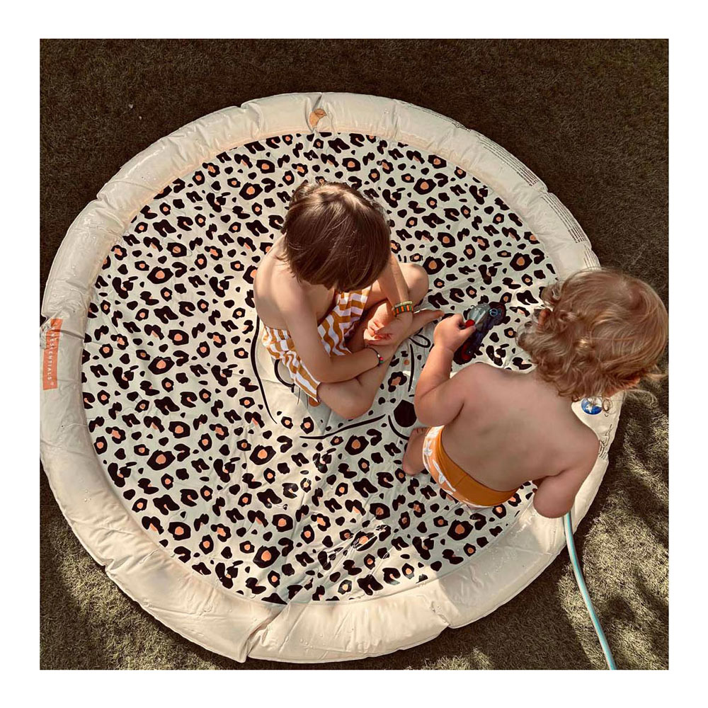 Swim Essentials - Safari Chique Beige Sproeier Mat, 150cm